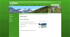 Desktop Screenshot of jdav-nord.de